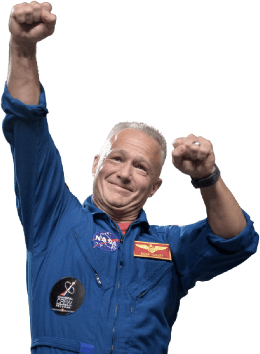 Image commander Douglas Hurley