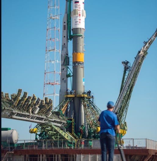 Image of a spaceport